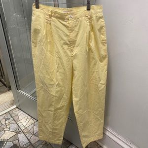 Vintage Yellow Trousers